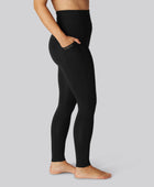 Bamboe fitnesslegging in zwart voor dames