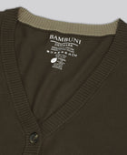 Bamboe vest in bruin voor dames