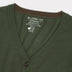 Bamboe vest in groen voor dames