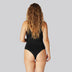 Bamboe bodystocking in zwart voor dames