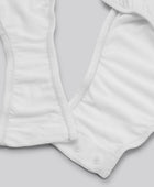 Witte bamboe bodystocking voor dames