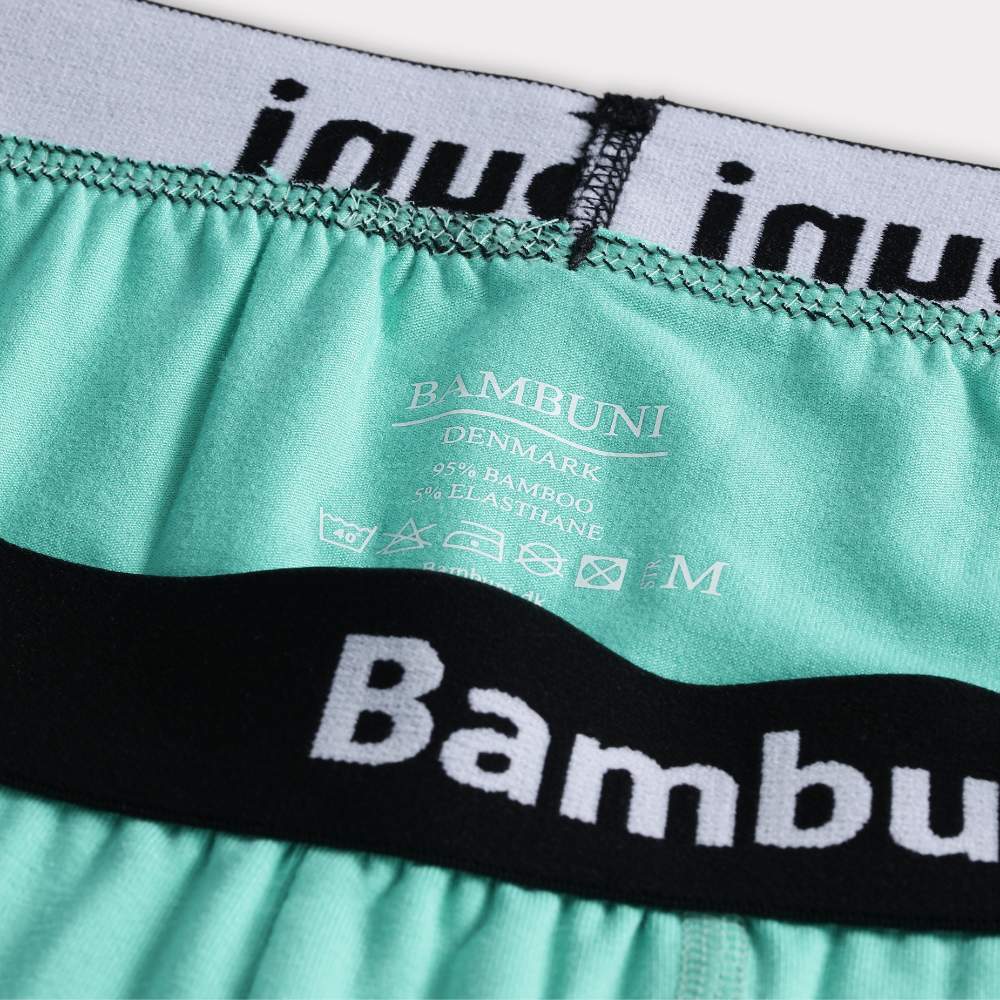 Bamboe onderbroek in mintgroen