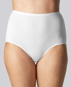 Bamboe maxi slip in wit