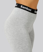 Bamboe legging in grijs voor dames