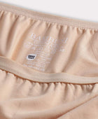 Bamboe hotpants in beige