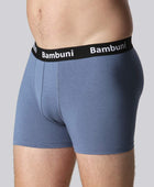 Bamboe onderbroek in stoffig blauw