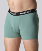 Bamboe slip in petrolgroen