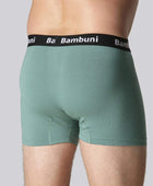 Bamboe slip in petrolgroen