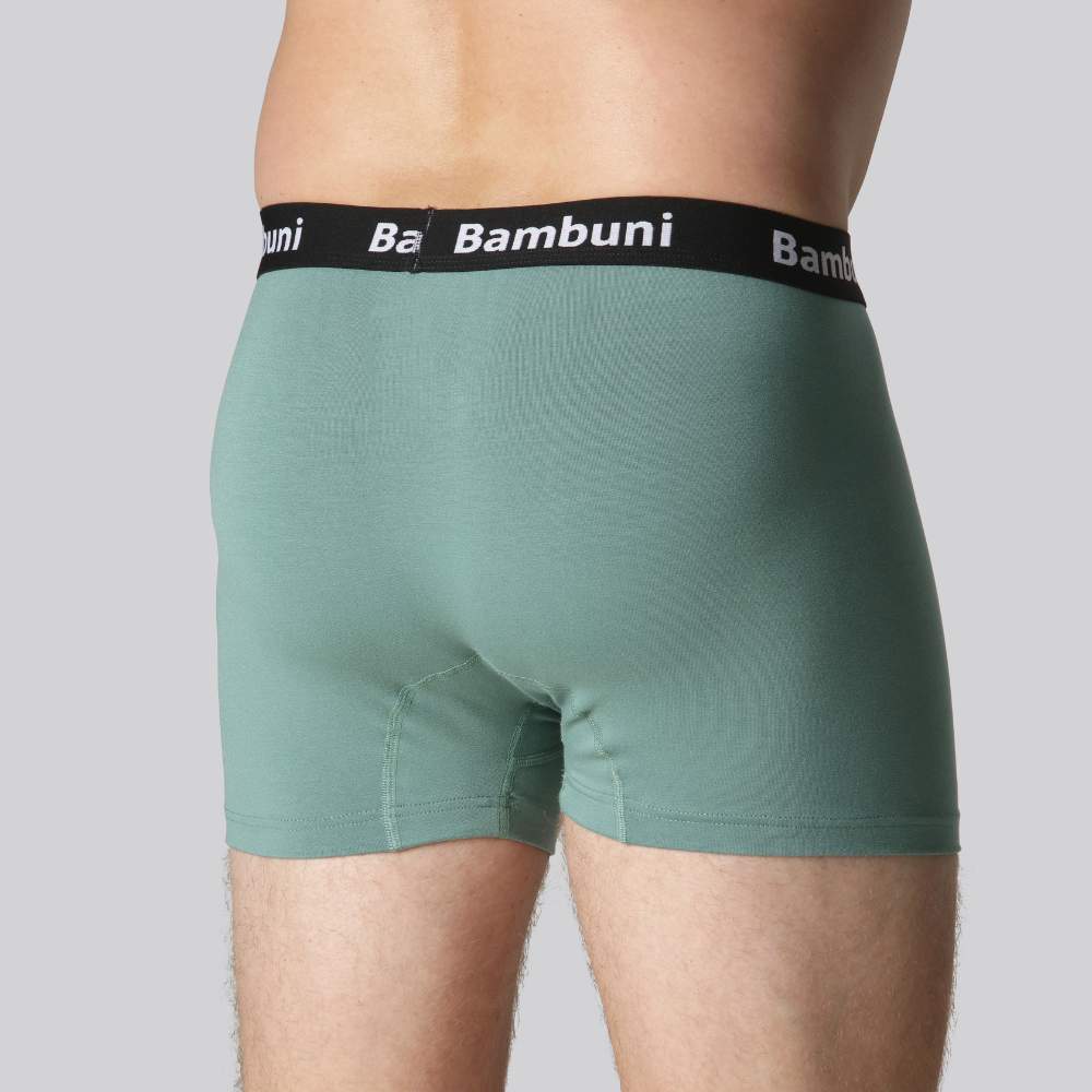 Bamboe slip in petrolgroen