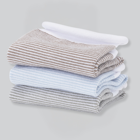 Bamboe sokken (3 paar) met opgerolde rand voor dames