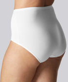 Bamboe maxi slip in wit