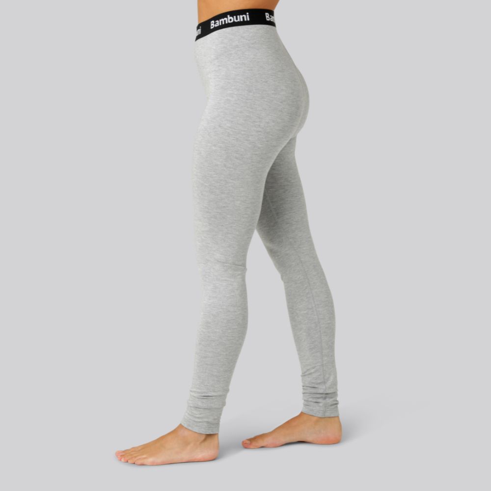Bamboe legging in grijs voor dames