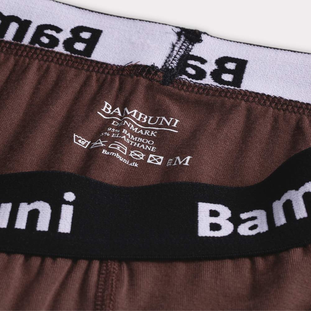 Bamboe slip in bordeauxrood