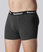 Bamboe onderbroek in antracietgrijs