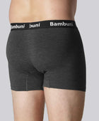 Bamboe onderbroek in antracietgrijs