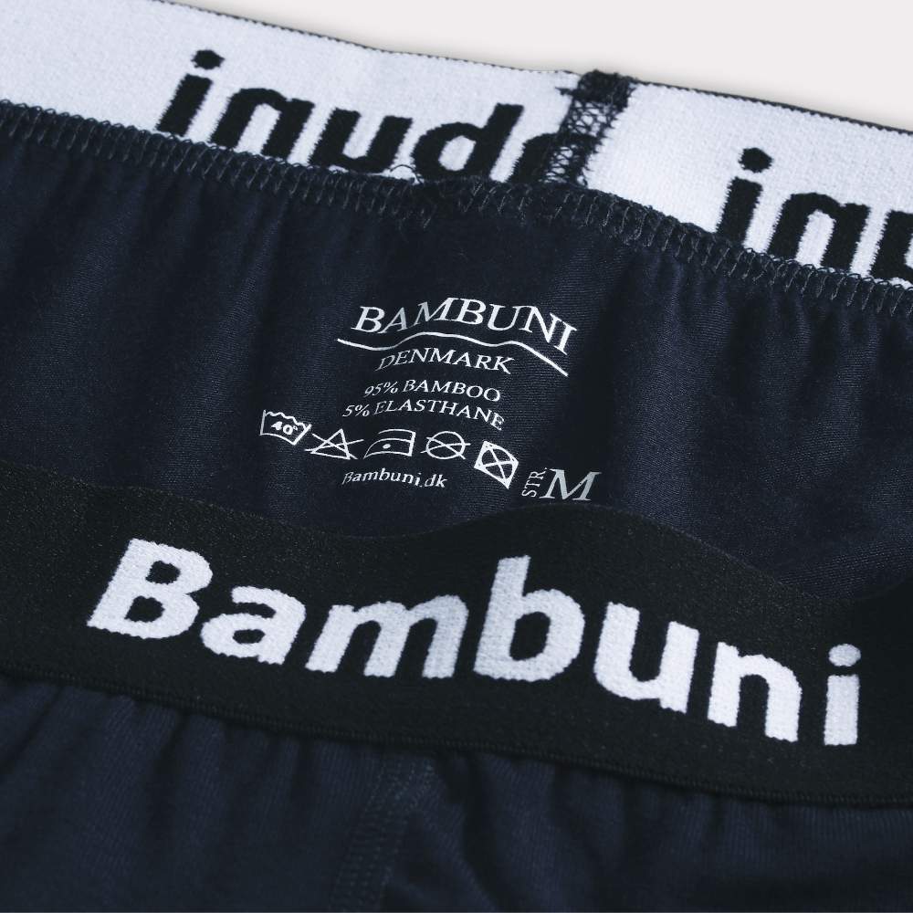 Bamboe onderbroek in marineblauw