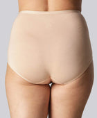 Bamboe maxi slip in beige