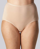 Bamboe maxi slip in beige