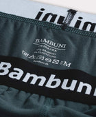 Bamboe slips in petrolkleur