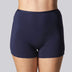 Bamboe hotpants in marineblauw