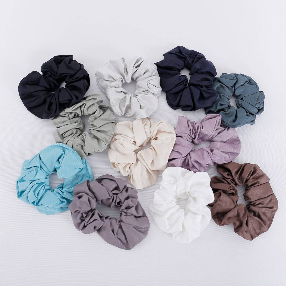 Alle Bambuni bamboe scrunchies