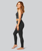 Bamboe top in antracietgrijs voor dames