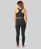 Bamboe top in antracietgrijs voor dames