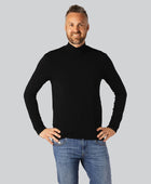 Zwarte bamboe coltrui voor heren