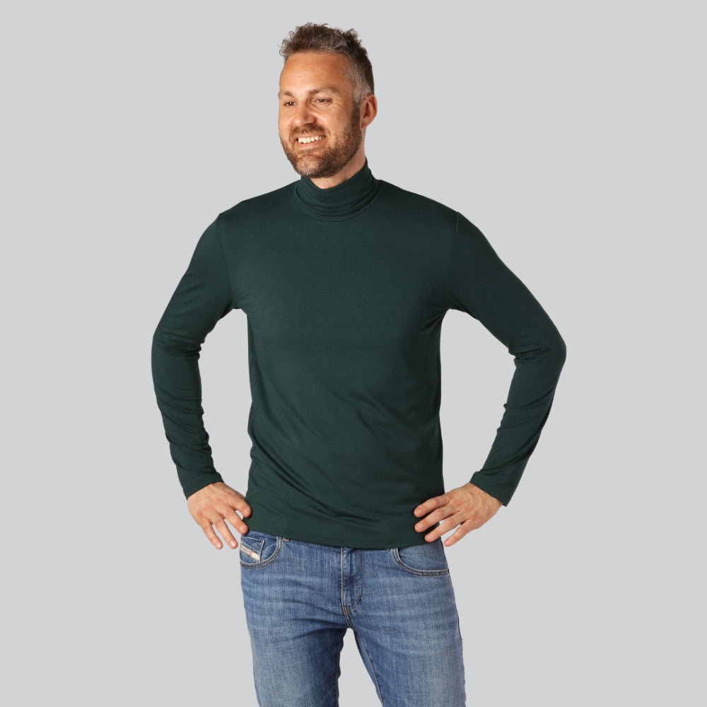 Bamboe coltrui in groen voor heren