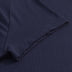 Bambus t-shirt v-hals ribbet i navy til damer