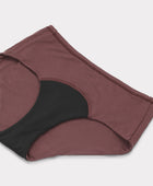 Bambuni bamboe incontinentiebroekjes in bordeauxrood voor vrouwen