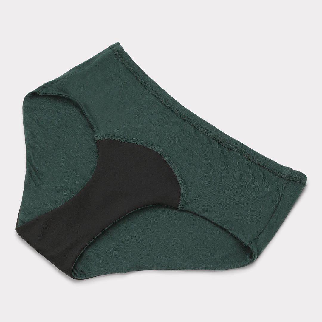 Bambuni bamboe incontinentiebroekjes in groen voor vrouwen