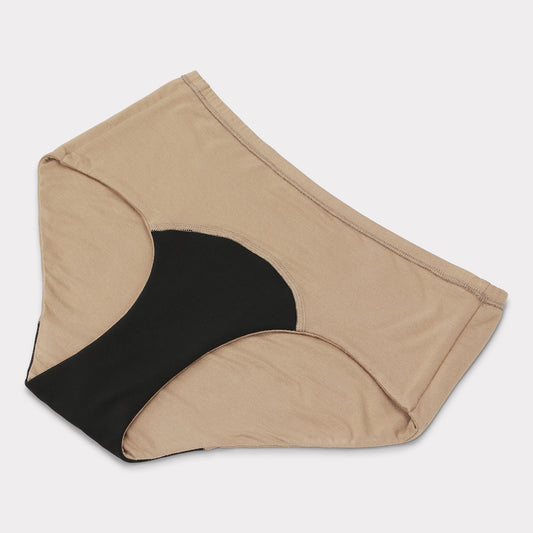 Bambuni bamboe incontinentiebroekjes in zandkleur voor vrouwen