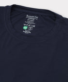 Bambuni bambus langærmet t-shirt navy mænd carelabel