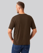 Bambuni bambus oversize t-shirt brun mand