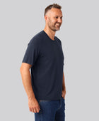 Bambuni bambus oversize t-shirt navy mænd