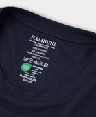 Bambuni bambus oversize t-shirt navy mænd carelabel