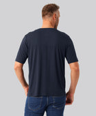 Bambuni bambus oversize t-shirt navy mand