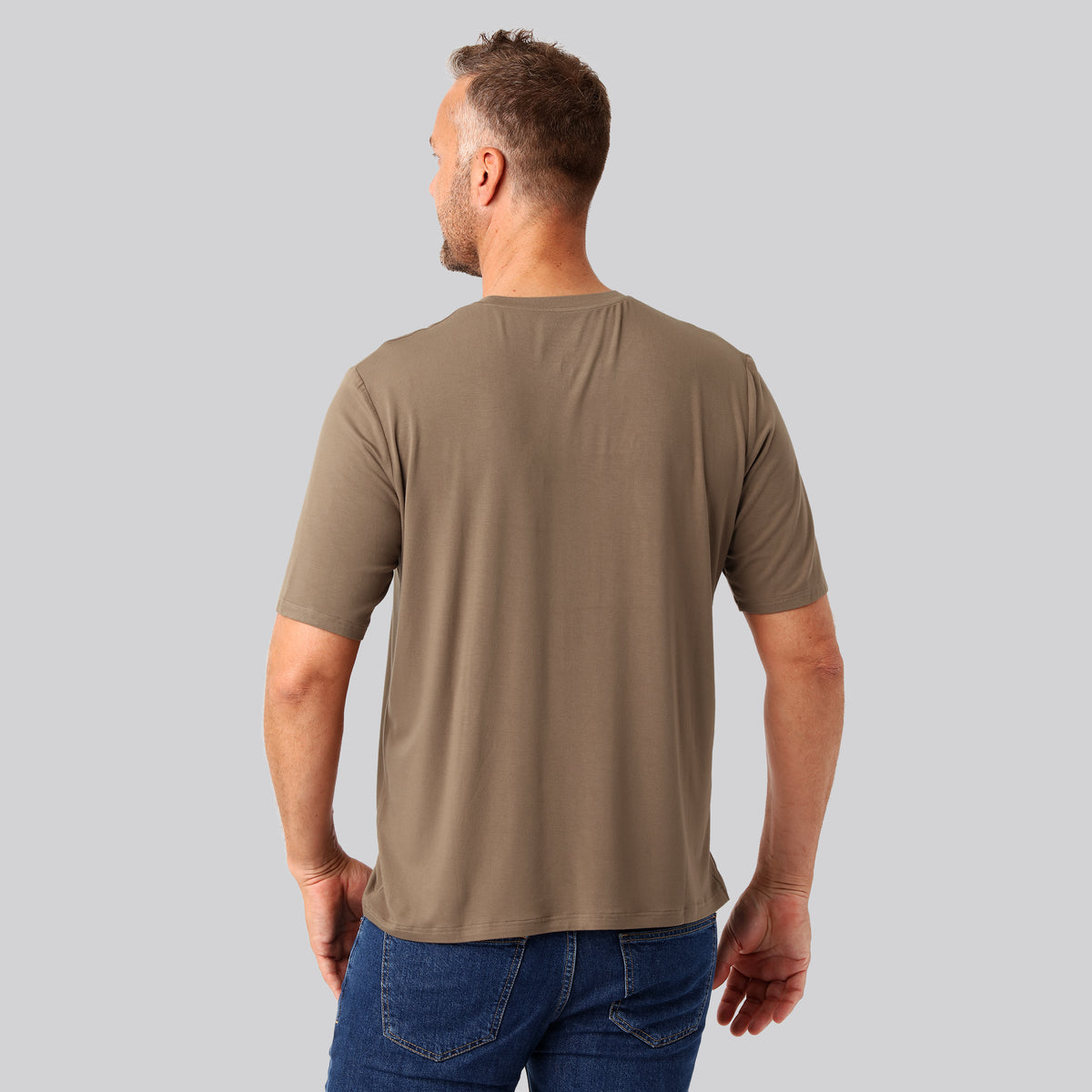 Bambuni bambus oversize t-shirt sand mand