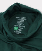 Bambuni bambus rullekrave grøn mænd carelabel