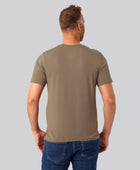 Bambuni bambus t-shirt o-hals sand mand