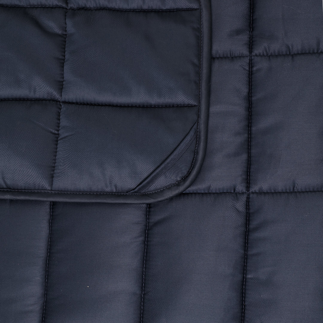 Verzwaarde bamboe deken marineblauw 140x200