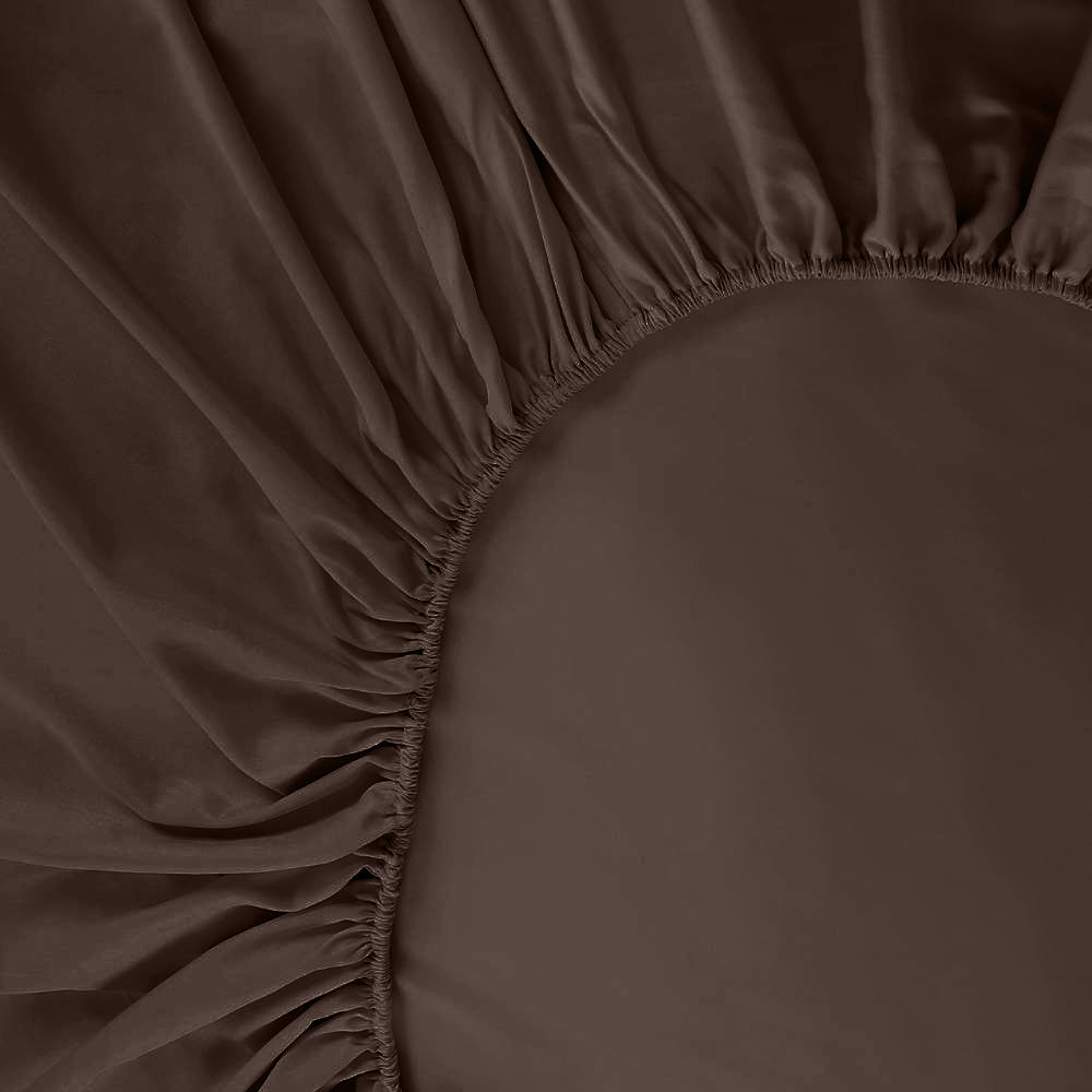 Bamboevormig blad in kastanjebruine kleur