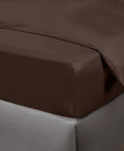 Bamboevormig blad in kastanjebruine kleur