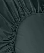 Bamboe hoeslaken in groen