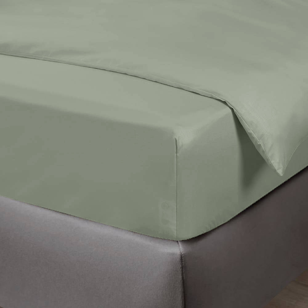 Bamboevormig vel in olijfgroen