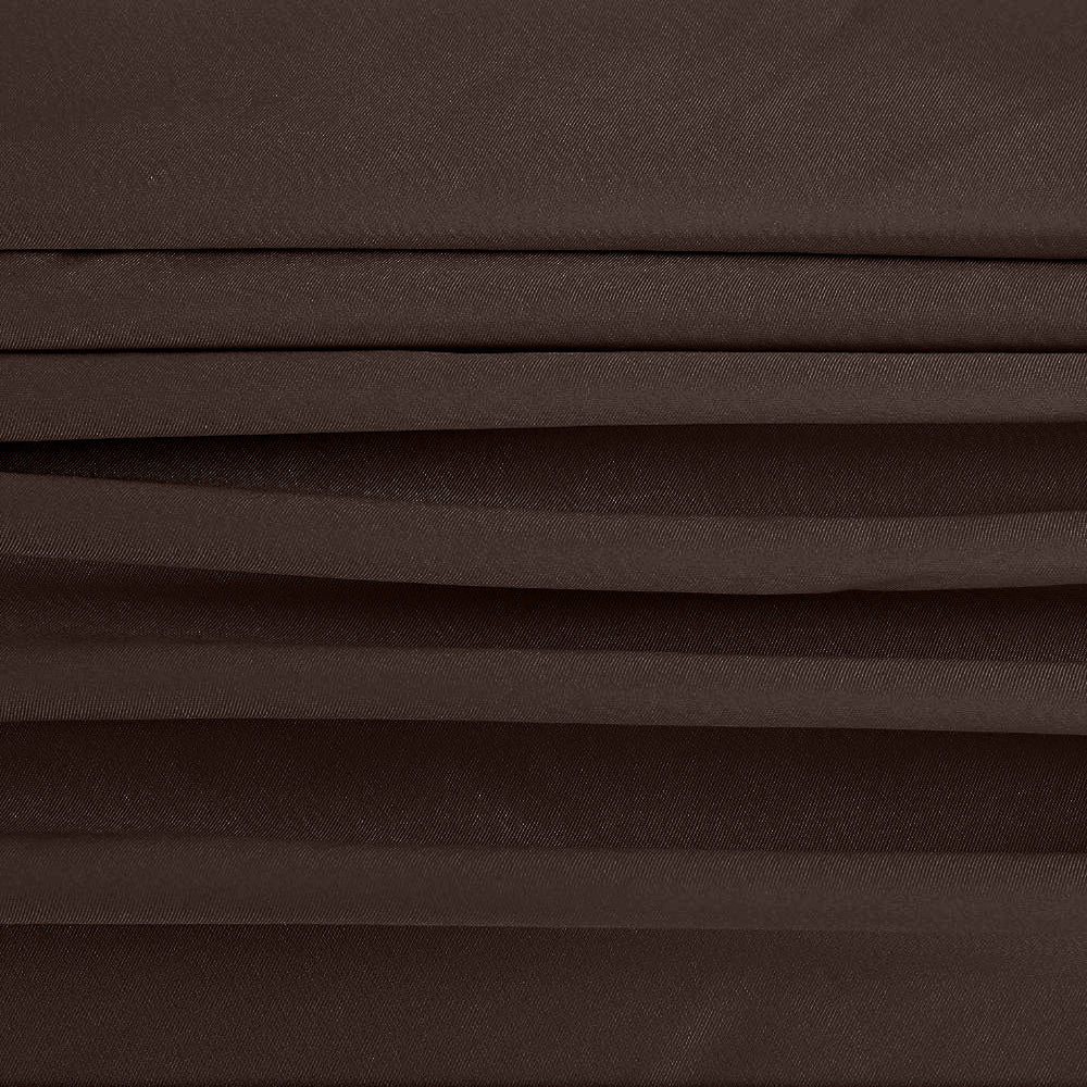 Bamboe plat laken in kastanjebruine kleur