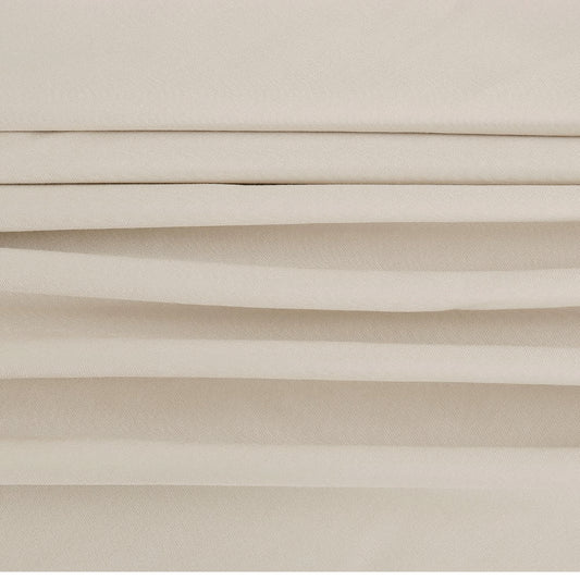 Bamboe hoeslaken in beige