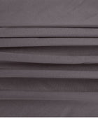 Bamboe hoeslaken in antracietgrijs