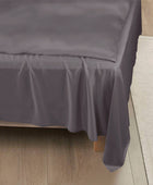 Bamboe hoeslaken in antracietgrijs